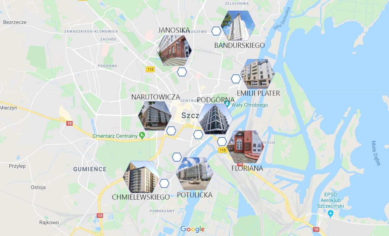Apartments In - Potulicka Szczecin Eksteriør bilde